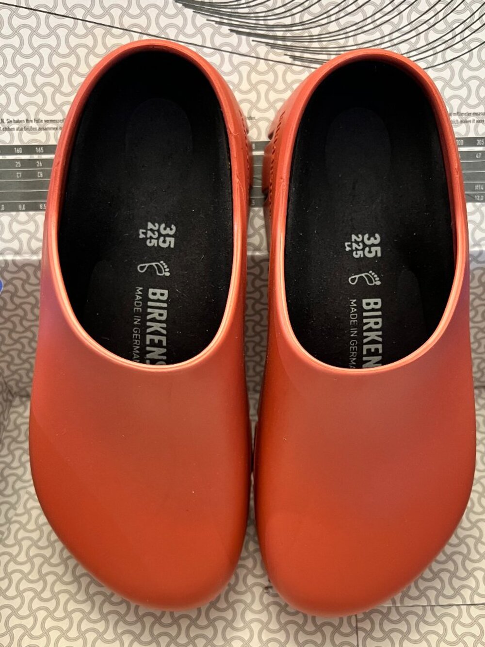 Birkenstock Super Birki 2.0 NIB EU 35 W 5 "Red"